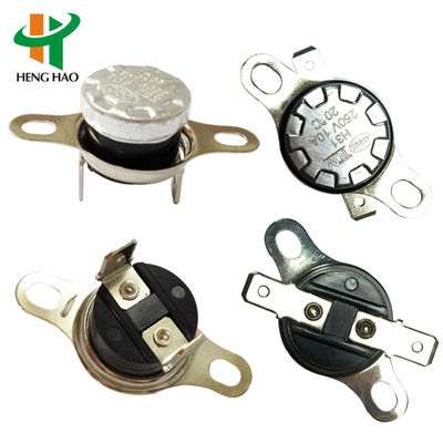 normal geöffnet KSD301 250V 16A Thermostat automatisch zurücksetzbar Temperaturregler für thermische Sicherungen