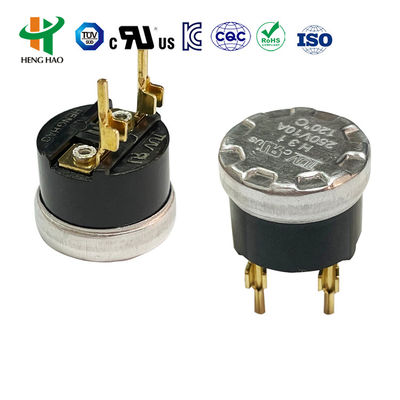 250V 16A Wärmeabschaltung Schalter Snap Action Bimetallischem Thermostat