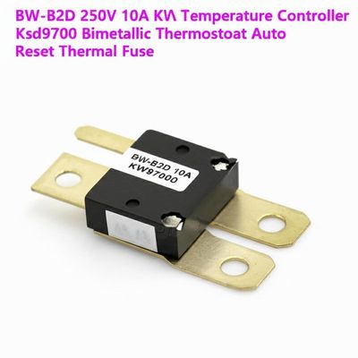 BW-B2D 250V 10A KW9700 Temperaturregler Ksd9700 Bimetallischer Thermostat automatisch zurücksetzbare Thermische Sicherung