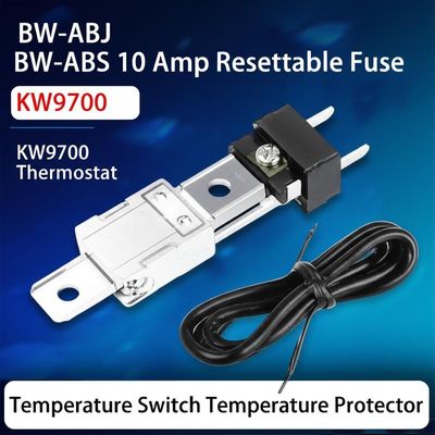 BW-ABJ BW-ABS 10 Ampere zurücksetzbare Sicherung KW9700 Thermostat-Temperaturschalter Temperaturschutz