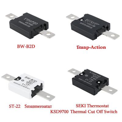 BW-B2D KW9700 Snap-Action Thermostat ST-22 SEKI Thermostat KSD9700 Wärmeabschalter