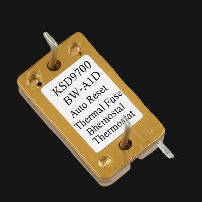 KSD9700 BW-A1D automatisch zurücksetzbare thermische Sicherung Bimetallthermostat kleiner thermischer Schutz