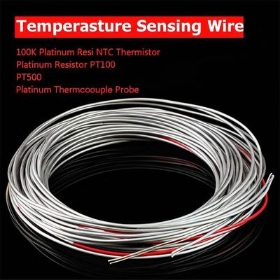Temperatursensordraht 100K Platin Resi NTC Thermistor Platin Widerstand PT100 PT500 Platin Thermocouple Sonde
