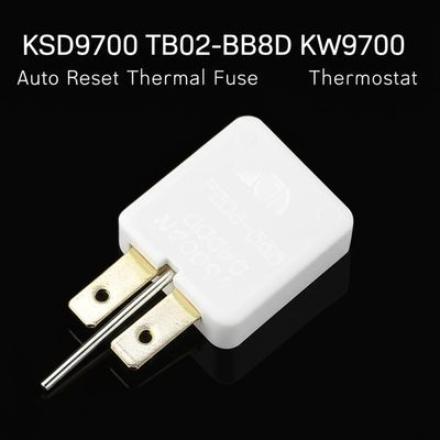 KSD9700 Auto-Reset-Thermosicherungsthermostat mit 0-250℃ Temperaturbereich und Bakelitgehäuse für Schließer- oder Öffneranwendungen