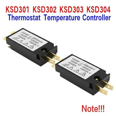 KSD301 Bimetall-Thermostat-Temperaturregler mit 100000 Zyklen 250V 16A und 0-250°C