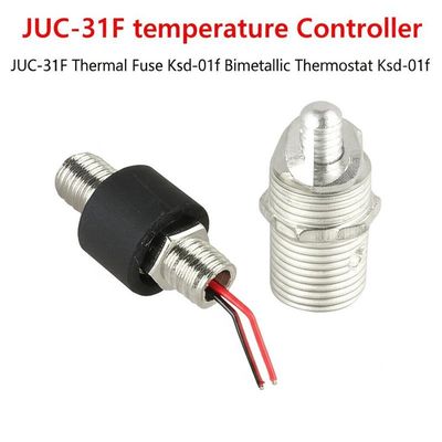 JUC-31F Thermischer Schutzschalter Bimetall-Thermostat mit 0~150°C Temperaturbereich, Schließer oder Öffner, automatischer oder manueller Rückstellung