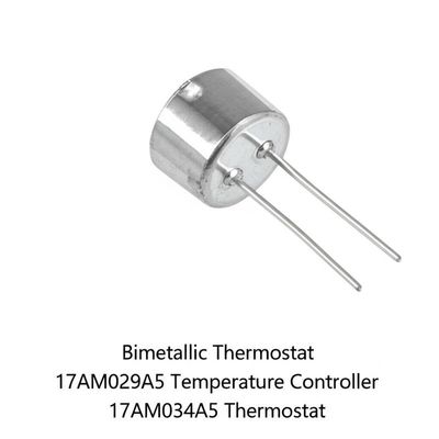 17AM Bimetall-Thermostat mit 0-250℃ Temperaturbereich, Schließer oder Öffner, Kompakte Bauweise für Motoren und Haushaltsgeräte