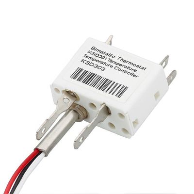 Bimetall-Thermostat KSD301 Temperaturregler mit 100.000 Zyklen 250V 16A und -10~300°C Aktionsbereich