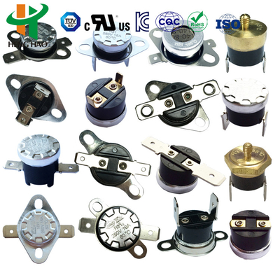 H31 automatisch zurücksetzbare Wärmeschutzscheibe H31 Bimetallthermostat für Auto Kühlventilator KSD301