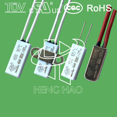 Heizwärme-Schutzsicherung Pumpentemperatur der Motorbw9700 Thermoschalter Diplom-UL TUV CQC kc 250V 5-16A 30-150C
